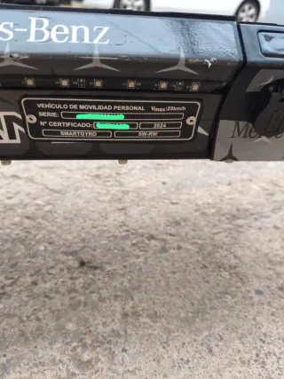 Patinete Eléctrico Smartgyro Speedway Mercedes