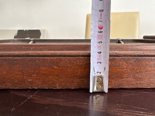 Base Máquina de Coser Singer Madera y Metal