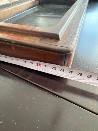 Base Máquina de Coser Singer Madera y Metal