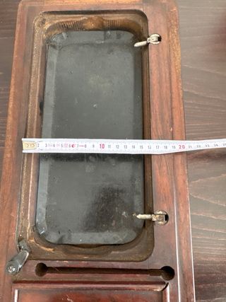 Base Máquina de Coser Singer Madera y Metal