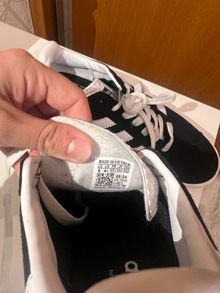 Adidas Gazelle Plataforma Negro Blanco