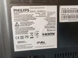 Televisor Philips 32 Negro