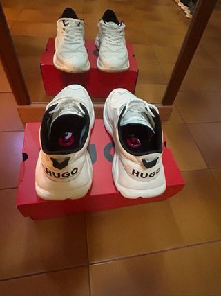 Zapatillas BOSS blancas