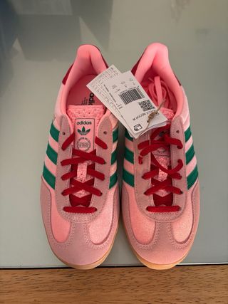 Adidas Gazelle donna rosa e verdi