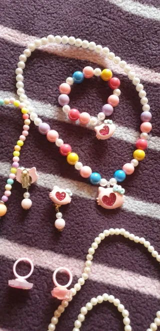 Collares y pulseras infantiles