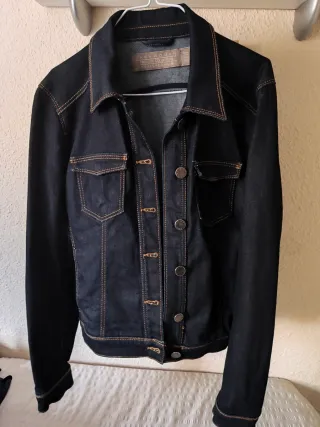 Cazadora vaquera Zara azul