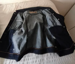 Cazadora vaquera Zara azul