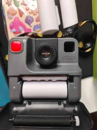 Cámara Instantánea Infantil Rosa y Amarilla