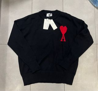 Jersey Ami Paris Corazón Negro