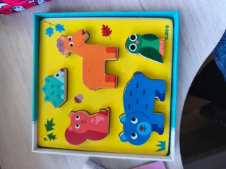 Puzzle Djeco Frimours 12 piezas