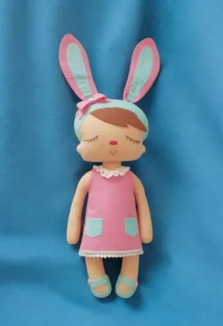 Muñeca Metoo Conejita Rosa y Azul