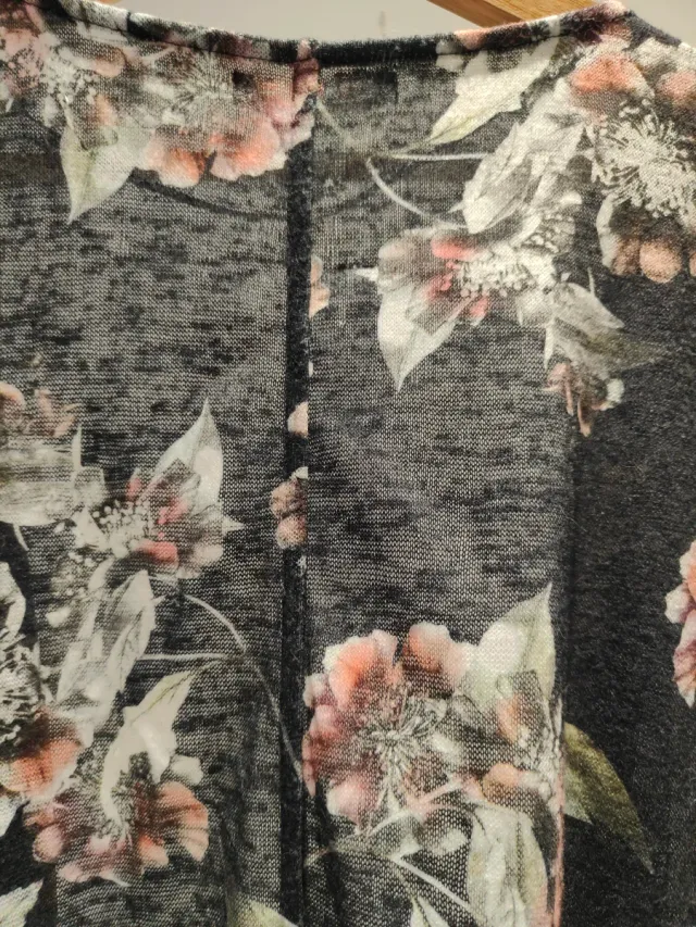 Kimono Bershka flores M