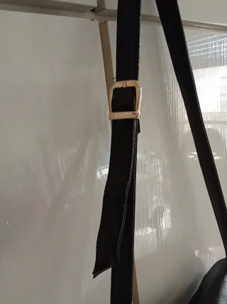 Borsa Nardini vera pelle nera