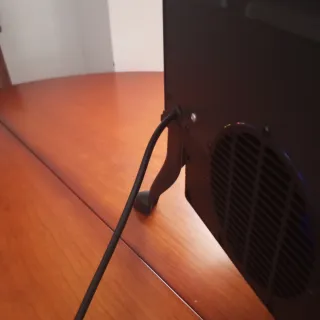 Chimenea llama 3D calentador y soplador 2en 1