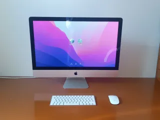 ¡Negociable! iMac Apple Plata y Blanco