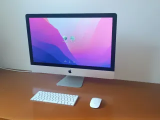 ¡Negociable! iMac Apple Plata y Blanco