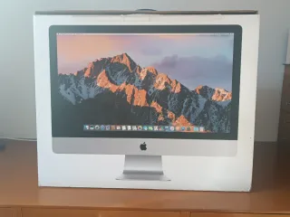 ¡Negociable! iMac Apple Plata y Blanco