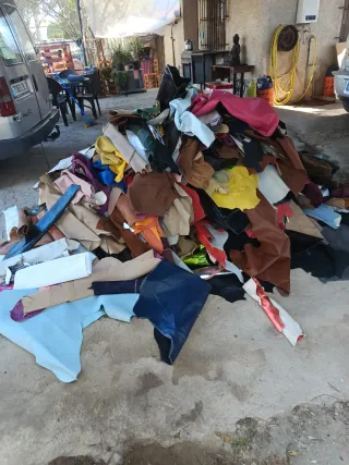 Pieles variadas al peso - 3€/kg