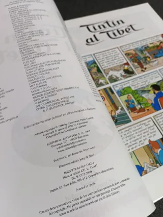 TINTIN AL TIBET -Catala- 19 edición