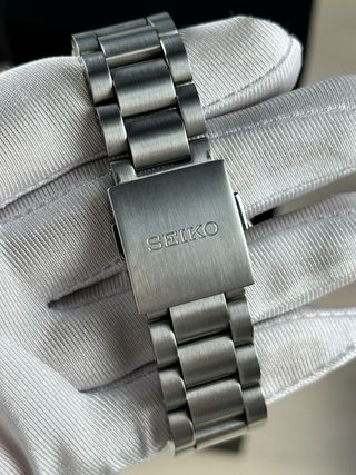 Seiko Speedtimer Cronografo Nero Acciaio