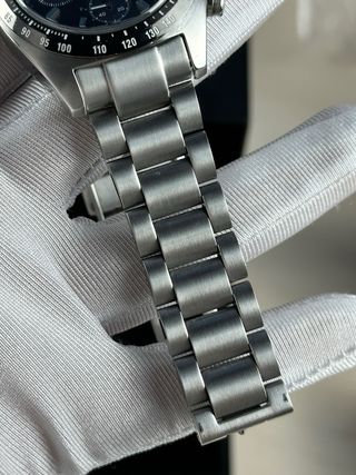 Seiko Speedtimer Cronografo Nero Acciaio