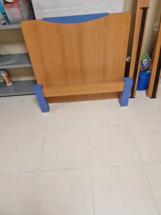 Cama 90cm con cabecero y somier