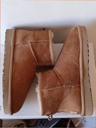 Botas mujer talla 36 marrones con caja
