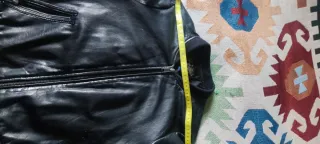 Cazadora para mujer de cuero auténtico