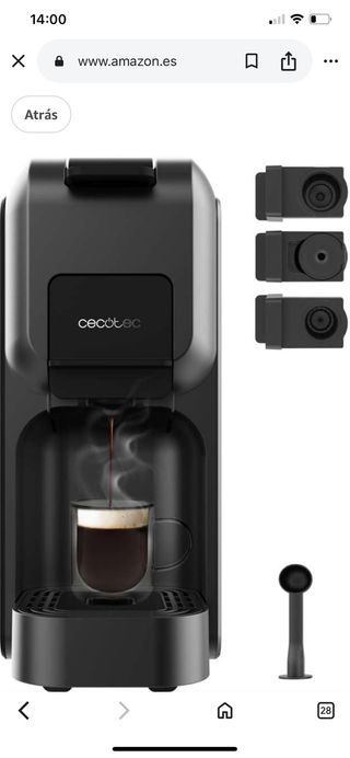 Cafetera Cecotec Cápsulas