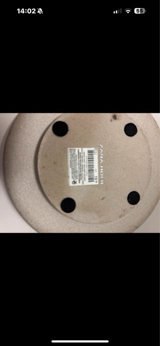 Portacandele Zara Home in pietra