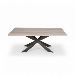 MESA DE COMEDOR MDF CHAPA OLMO HECATE