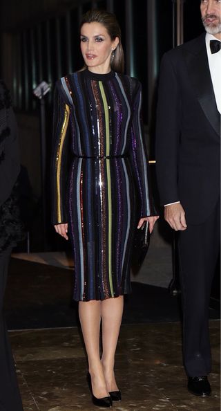 Vestido Nina Ricci lentejuelas