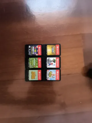 Nintendo Switch con accesorios y 6 juegos