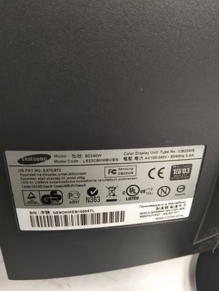 Monitor Samsung B2240W 22" TFT LCD