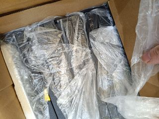 VASAGLE Tavolo Consolle a 2 Livelli, Tavolo Ausiliare con 2 Ripiani, 20 x 80 x 80 cm, per Soggiorno, Corridoio, Ingresso, Marrone Rustico e Nero Tinta LNT130B22V1