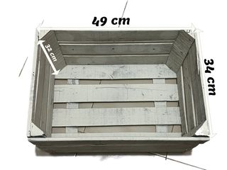 2 Cajas de Madera Rústicas