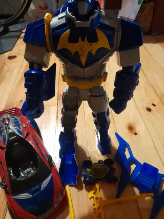 Coche Spiderman y Robot