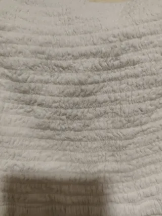 Blusa Stradivarius manga larga blanca Talla L