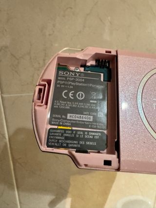 PSP 3000 Rosa muy exclusiva para coleccionista