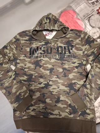 Sudadera Inside Camuflaje Talla  Xl pequeña.
