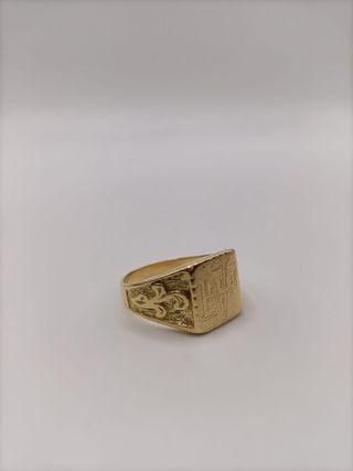 Anillo Sello Oro 18k 7,26gr