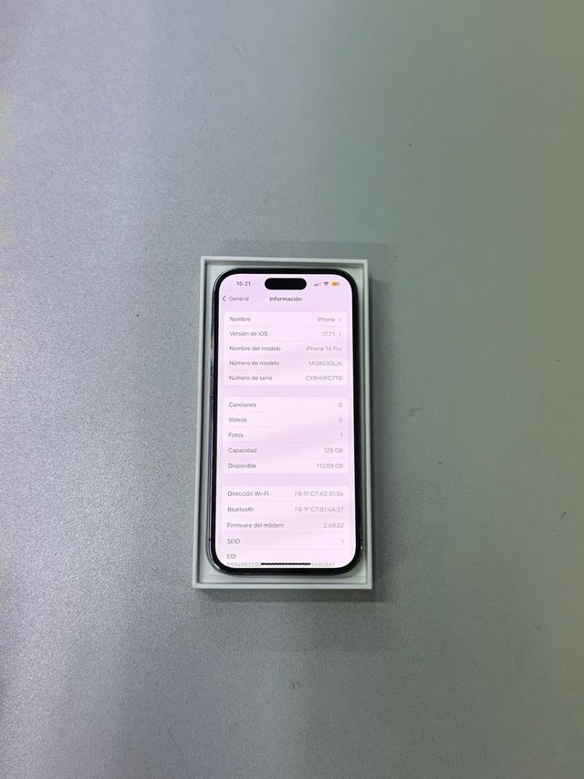 iPhone 14 Pro 128GB Morado