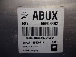 Centralita del motor CHEVROLET Opel Mokka 55596662 ABUX 55579719
