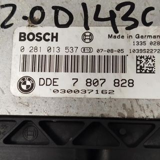 Centralita del motor BMW 0281013537 DDE7807828 7807828 7807962