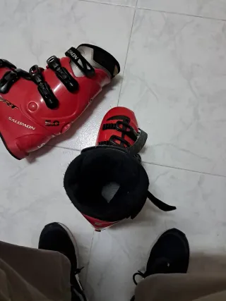 Botas de Ski Salomon Rojas Talla 27