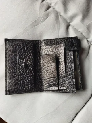 Billetera de cuero para hombre