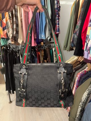 Bolso Negro Multicolor