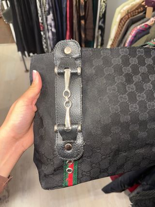 Bolso Negro Multicolor