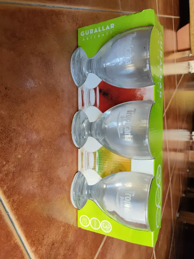 Confezione da 3 calici Tropicana Premium in cristallo