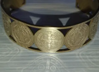 Bracciale San Benedetto Croce Scudo Spiritituale